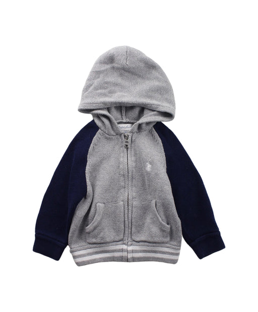 A Grey Knit Sweaters from Ralph Lauren in size 6-12M for boy. (Front View)