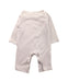 A Beige Long Sleeve Jumpsuits from The Little White Company in size Newborn for boy. (Front View)