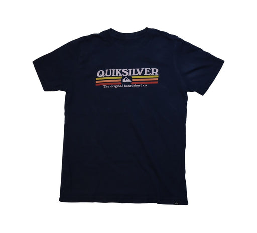 A Navy Short Sleeve T Shirts from Quiksilver in size 10Y for boy. (Front View)