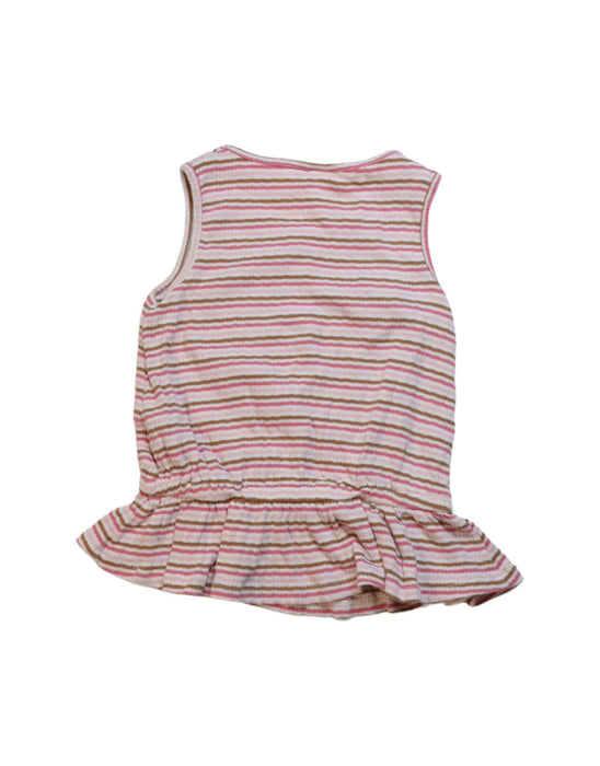 A Multicolour Sleeveless Dresses from Seed in size 8Y for girl. (Back View)