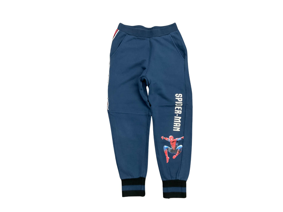 A Blue Sweatpants from Marvel in size 12Y for boy. (Front View)