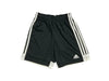A Black Active Shorts from Adidas in size 11Y for boy. (Front View)