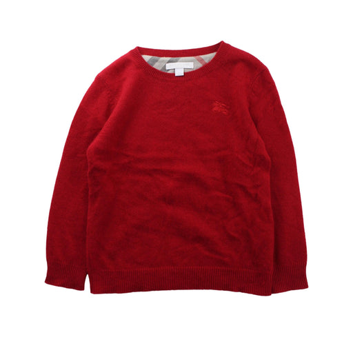 Red Burberry Knit Sweater 6T — Retykle - Main Image