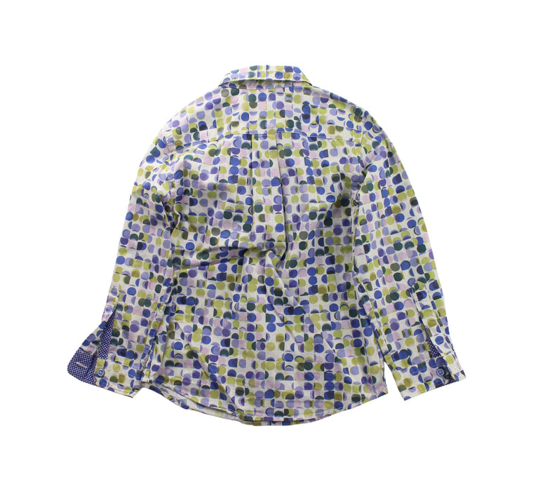 A White Long Sleeve Shirts from Jared.M in size 4T for boy. (Back View)