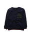 A Blue Crewneck Sweatshirts from IKKS in size 6T for boy. (Front View)