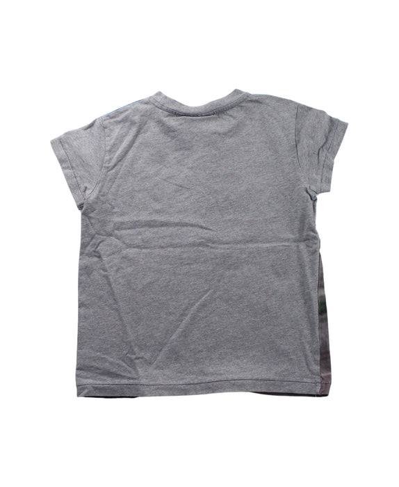 A Grey Short Sleeve T Shirts from Molo in size 6T for boy. (Back View)