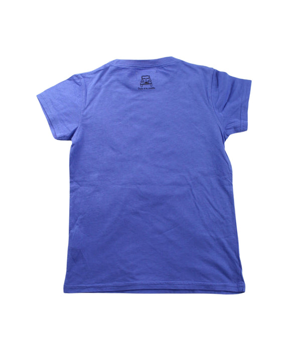 A Blue Short Sleeve T Shirts from Arsène et les pipelettes in size 6T for girl. (Back View)