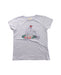 A Grey Short Sleeve T Shirts from Arsène et les pipelettes in size 6T for girl. (Front View)