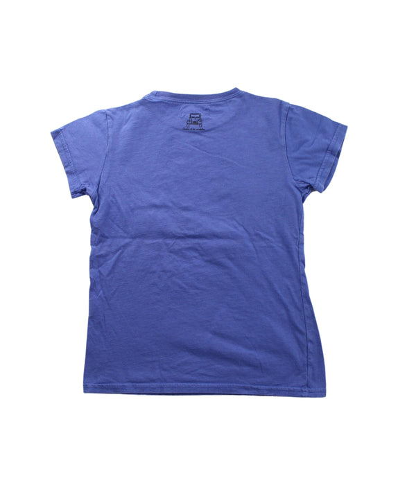 A Blue Short Sleeve T Shirts from Arsène et les pipelettes in size 8Y for boy. (Back View)