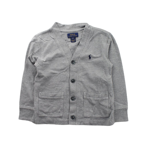 A Grey Cardigans from Polo Ralph Lauren in size 3T for boy. (Front View)