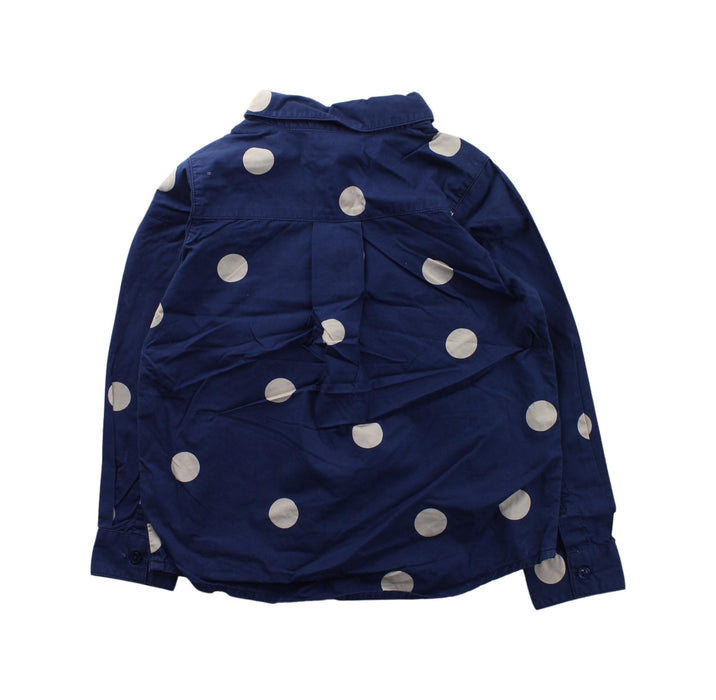 A Navy Long Sleeve Shirts from Mini Rodini in size 3T for neutral. (Back View)