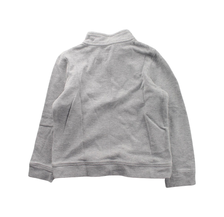 A Grey Zippered Sweatshirts from Vineyard Vines in size 4T for boy. (Back View)