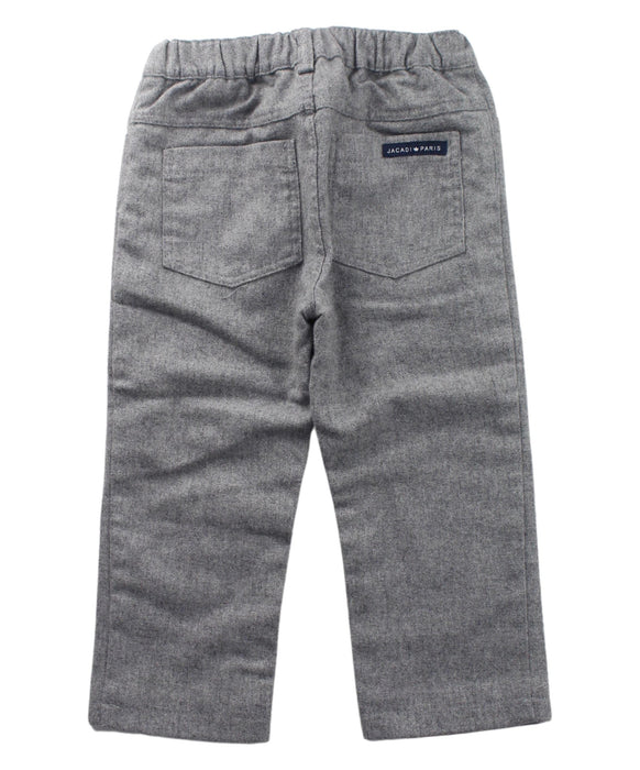 A Grey Casual Pants from Jacadi in size 2T for boy. (Back View)