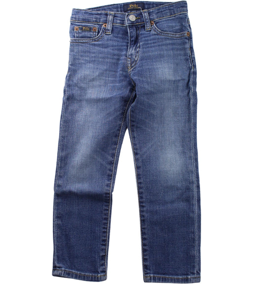 A Blue Jeans from Polo Ralph Lauren in size 4T for boy. (Front View)