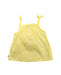 A Yellow Sleeveless Tops from Sergent Major in size 4T for girl. (Back View)