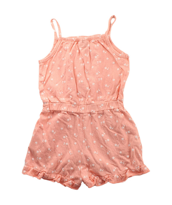 A Pink Sleeveless Rompers from Sergent Major in size 5T for girl. (Back View)