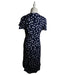 A Navy Short Sleeve Dresses from Seraphine in size S for maternity. (Back View)
