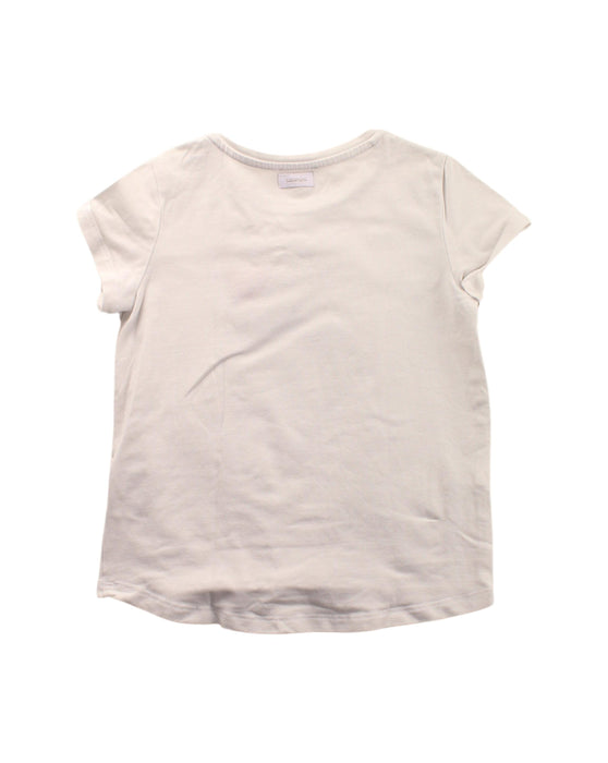 A White Short Sleeve T Shirts from Catimini in size 3T for girl. (Back View)