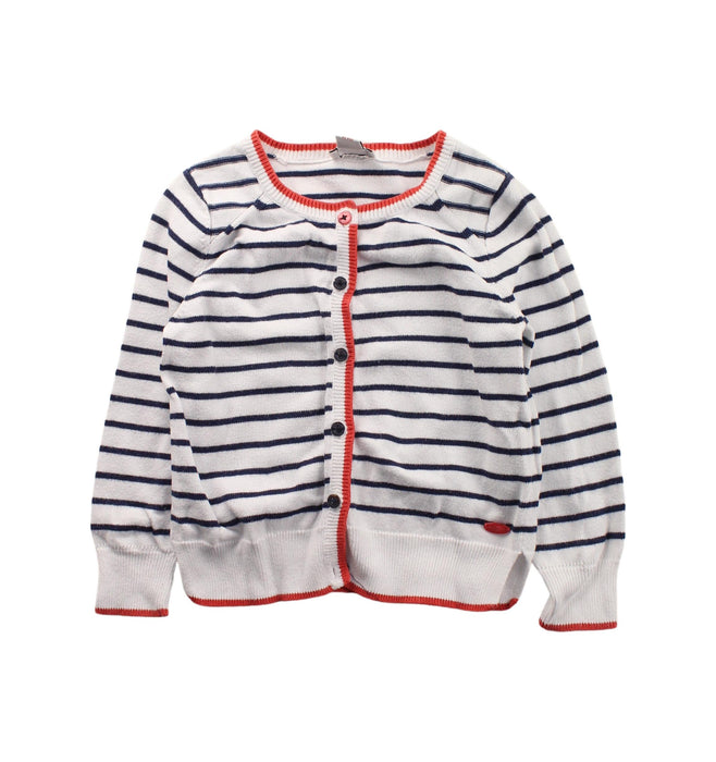 A Multicolour Cardigans from Cyrillus in size 4T for girl. (Front View)