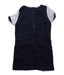 A Multicolour Short Sleeve Dresses from Petit Bateau in size 3T for girl. (Back View)