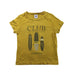 A Yellow Short Sleeve T Shirts from Petit Bateau in size 3T for boy. (Front View)