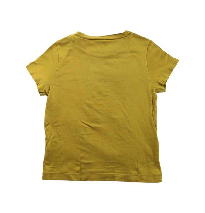 A Yellow Short Sleeve T Shirts from Petit Bateau in size 3T for boy. (Back View)