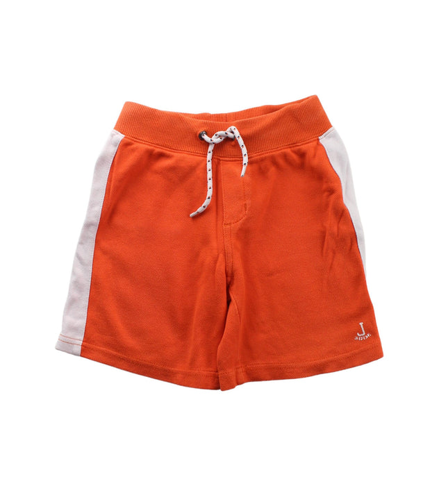 A Orange Shorts from Janie & Jack in size 4T for boy. (Front View)