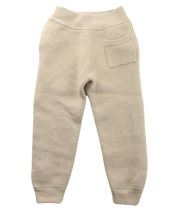 A Beige Sweatpants from Loro Piana in size 2T for neutral. (Back View)