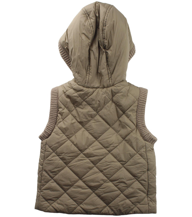 A Brown Outerwear Vests from Loro Piana in size 2T for neutral. (Back View)