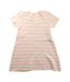 A Beige Short Sleeve Dresses from Dior in size 3T for girl. (Back View)