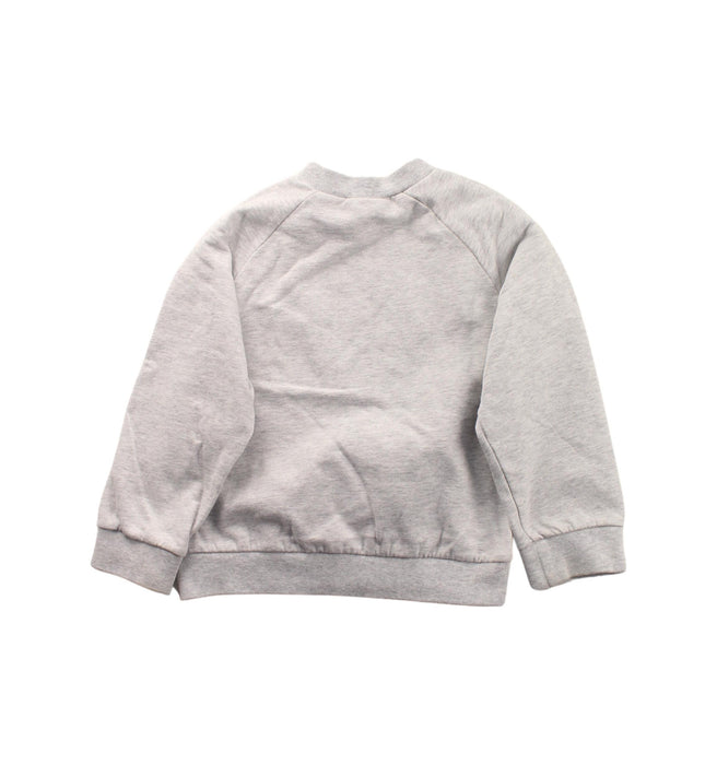 A Grey Buttoned Sweatshirts from Dior in size 4T for boy. (Back View)