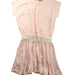 A Peach Short Sleeve Dresses from DKNY in size 10Y for girl. (Front View)