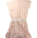 A Peach Short Sleeve Dresses from DKNY in size 10Y for girl. (Back View)