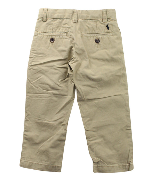 A Beige Casual Pants from Polo Ralph Lauren in size 2T for boy. (Back View)