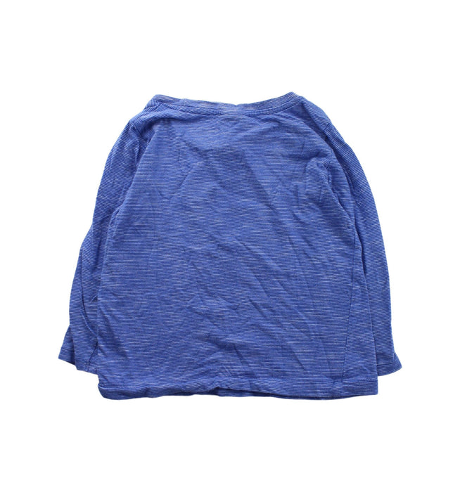 A Blue Long Sleeve T Shirts from Seed in size 3T for boy. (Back View)
