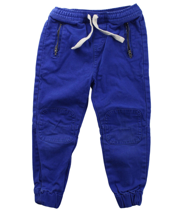 A Blue Casual Pants from Seed in size 4T for girl. (Front View)