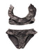 A Grey Swim Sets from Jamie Kay in size 6-12M for girl. (Front View)
