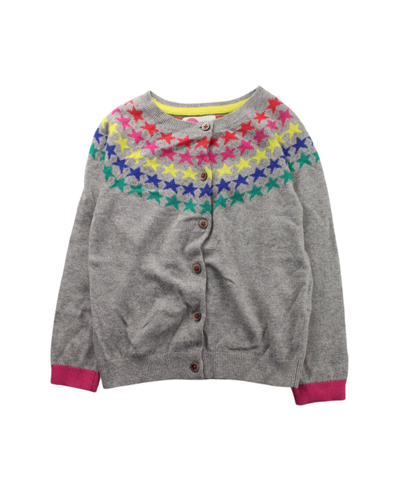 A Grey Cardigans from Boden in size 5T for girl. (Front View)