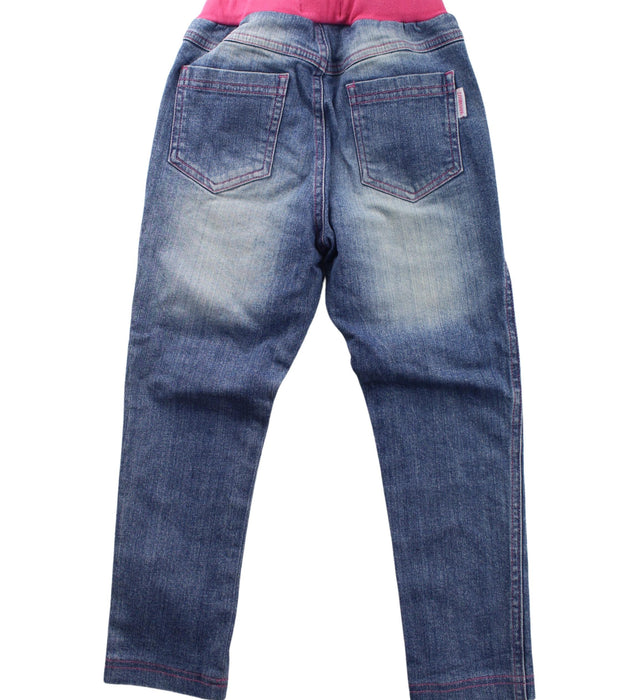 A Blue Jeans from Why and 1/2 in size 5T for girl. (Back View)