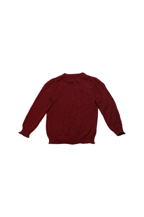 A Red Knit Sweaters from COS in size 4T for girl. (Back View)