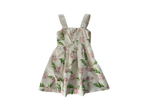 A White Sleeveless Dresses from Nicholas & Bears in size 2T for girl. (Front View)