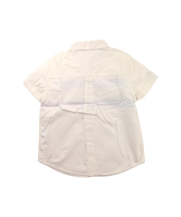 A White Short Sleeve Shirts from Nicholas & Bears in size 4T for boy. (Back View)