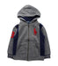 A Grey Zippered Sweatshirts from Polo Ralph Lauren in size 3T for boy. (Front View)