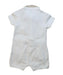 A White Short Sleeve Rompers from Nicholas & Bears in size 6-12M for boy. (Back View)