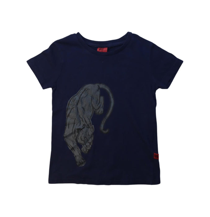 A Navy Short Sleeve T Shirts from Band of Boys in size 3T for boy. (Front View)