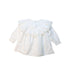 A White Long Sleeve Tops from Phi Clothing in size 3T for girl. (Back View)