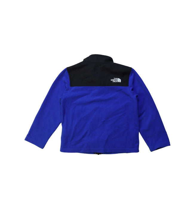 A Blue Lightweight Jackets from The North Face in size 3T for boy. (Back View)