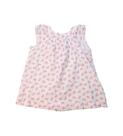 A Pink Sleeveless Tops from Bonpoint in size 6-12M for girl. (Front View)