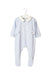 A Blue Jumpsuits from Gusella in size 3-6M for boy. (Front View)