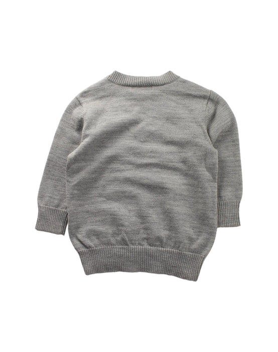 A Grey Knit Sweaters from Nicholas & Bears in size 12-18M for boy. (Back View)